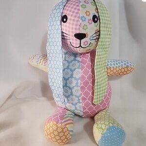 Patchwork Bunny Stuffed Animal